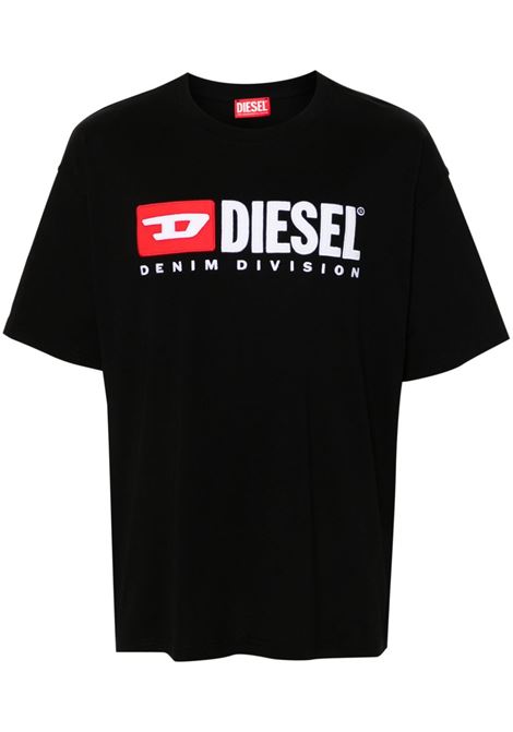 t boxt div t-shirt unisex black DIESEL | A14943 0GRAI9XX